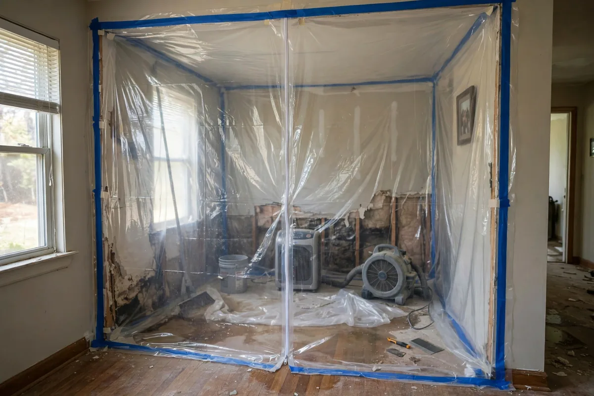 What Is Containment In Water Damage Restoration?